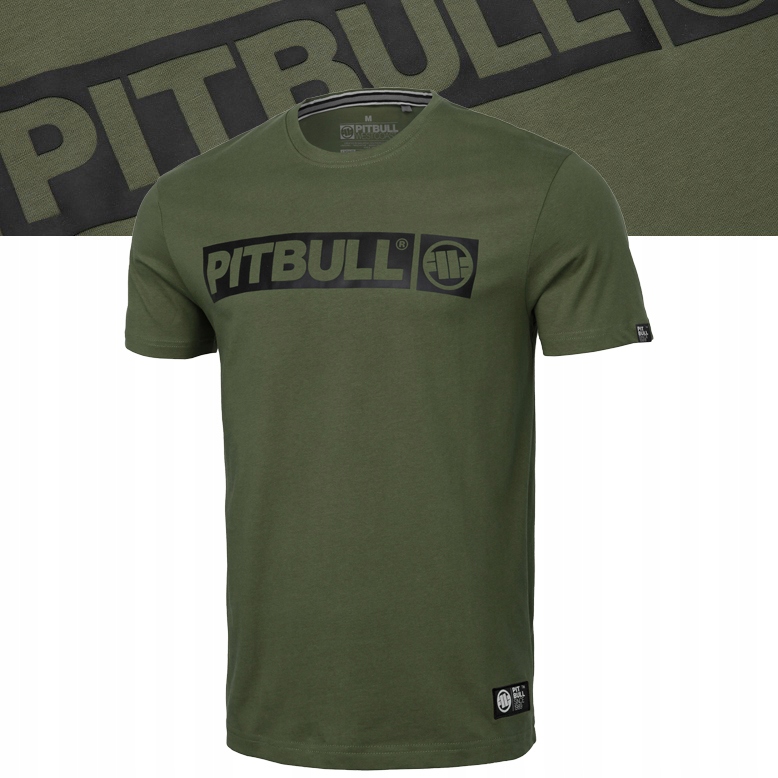 Męska Koszulka Pitbull Bawełniany Klasyczny T-shirt Hilltop
