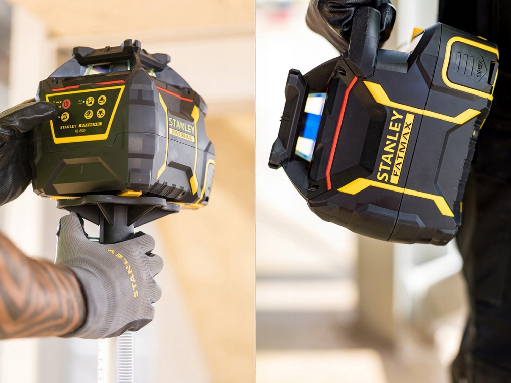 NIWELATOR LASEROWY OBROTOWY Z ODBIORNIKIEM STANLEY Stopień ochrony IP54