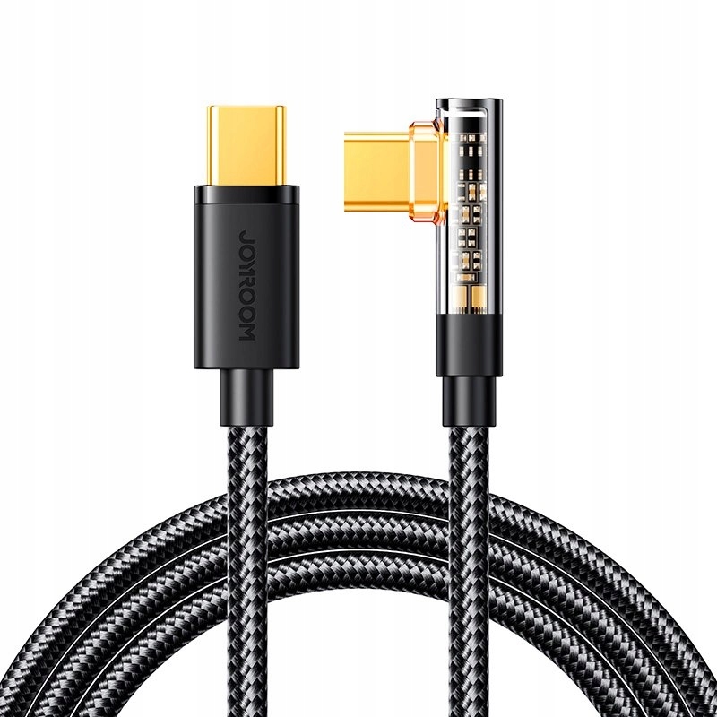 Kabel Joyroom Gaming Cable S-CC100A6 Usb-c (kątowy) Usb-c (prosty) 100W 1