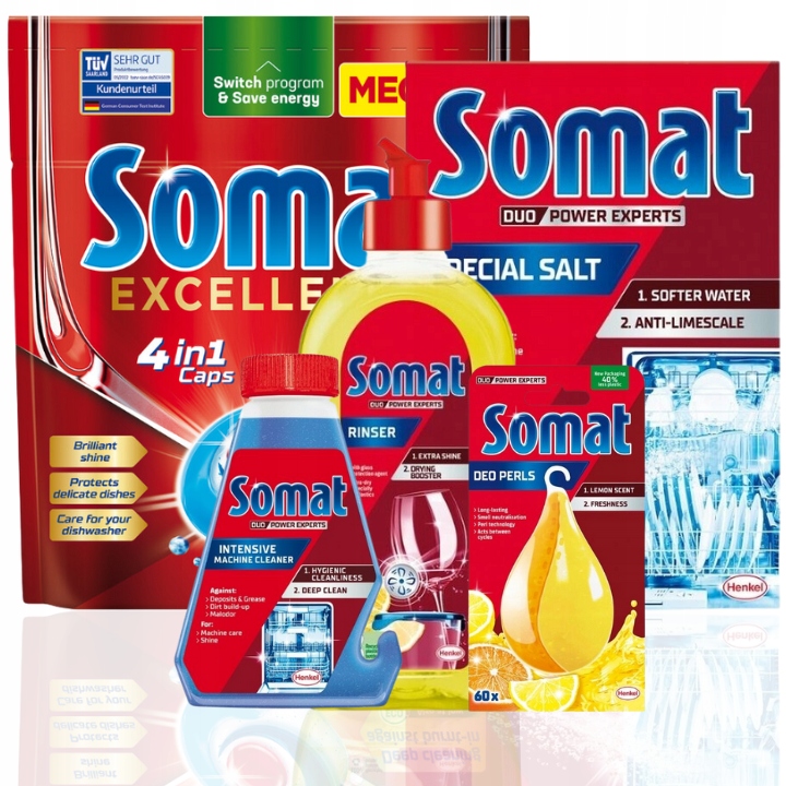 Levně Somat Excellence Sada do myčky 5 dílů