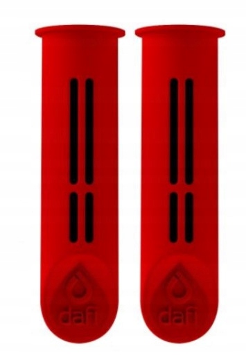 Filtr 2 szt do butelki DAFI + nakrętka CZERWONY Kod producenta DAFI_RED