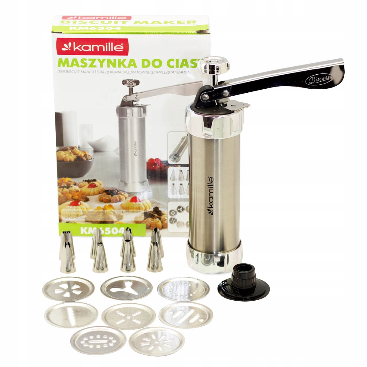 

Maszynka Do Ciastek Dekorator Tortów Kamille
