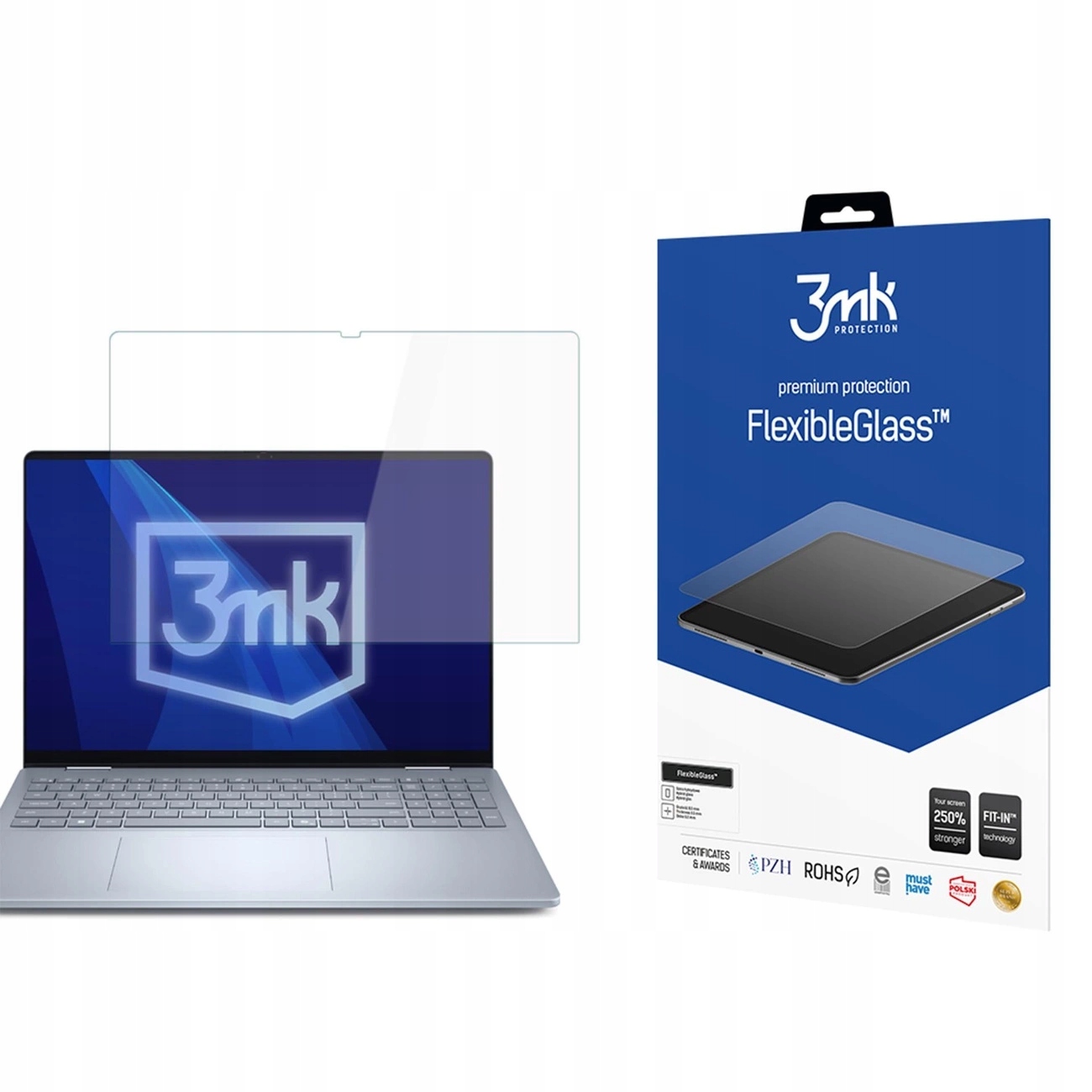 Hybridní Sklo pro 3mk FlexibleGlass Hybridní Sklo pro Dell 16 Plus 2v1