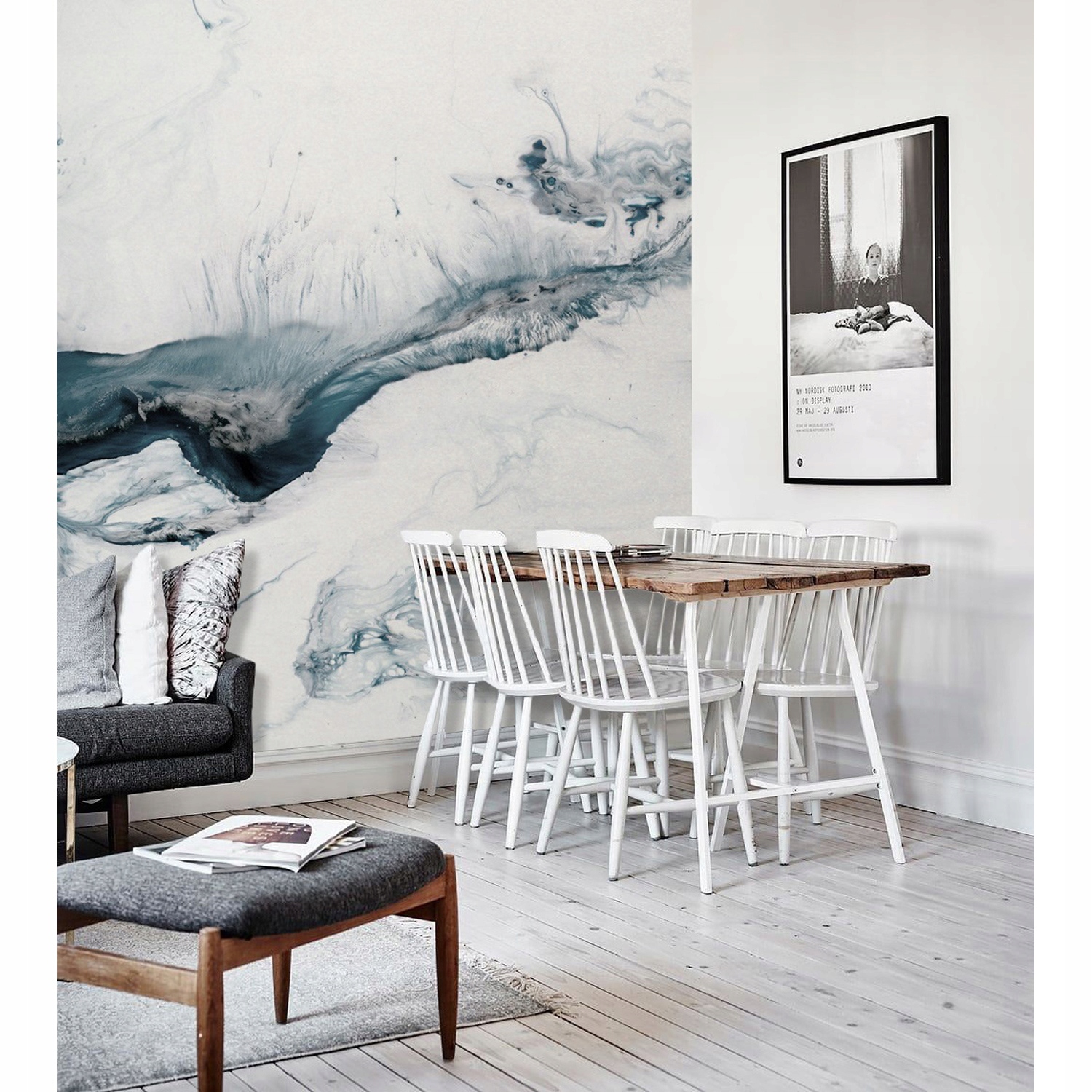 

Tapeta flizelina Rozpryski farby 104x70 cm + klej