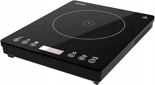 Cecotec Kuchenka Przenośna Płyta Indukcyjna Szklana Jeden Palnik 2000W
