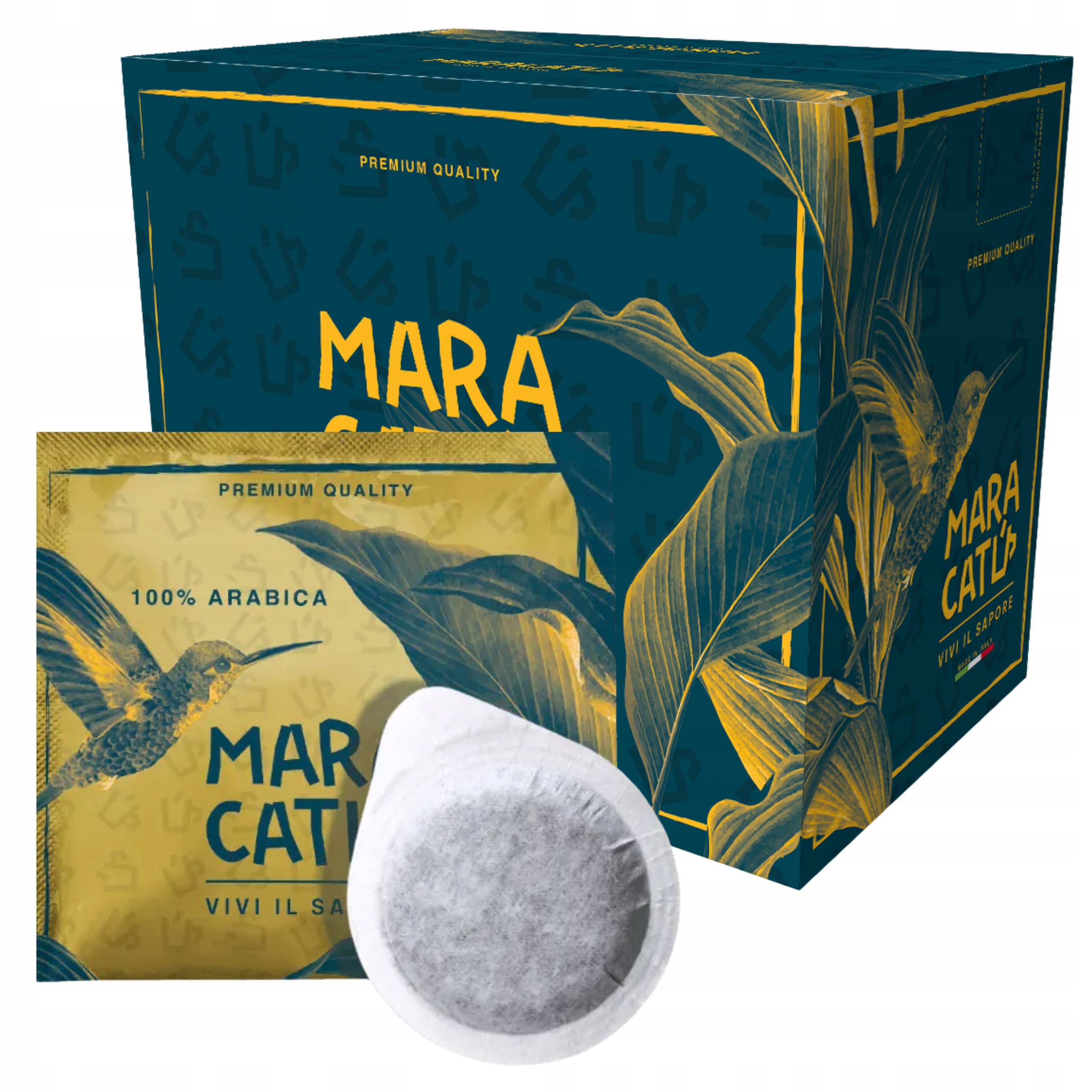 Levně Sáčky Ese Italská Káva v sáčcích Ese 44 mm Maracatú Arabica x150 Eko