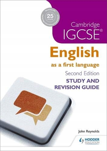 English as a First Language Cambridge Igcse
