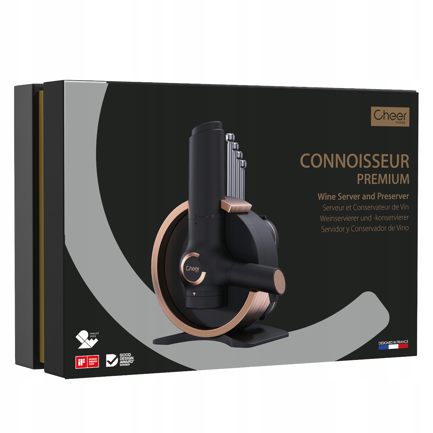 Dyspenser Cheer Moda do wina Connoisseur na gaz argonowy