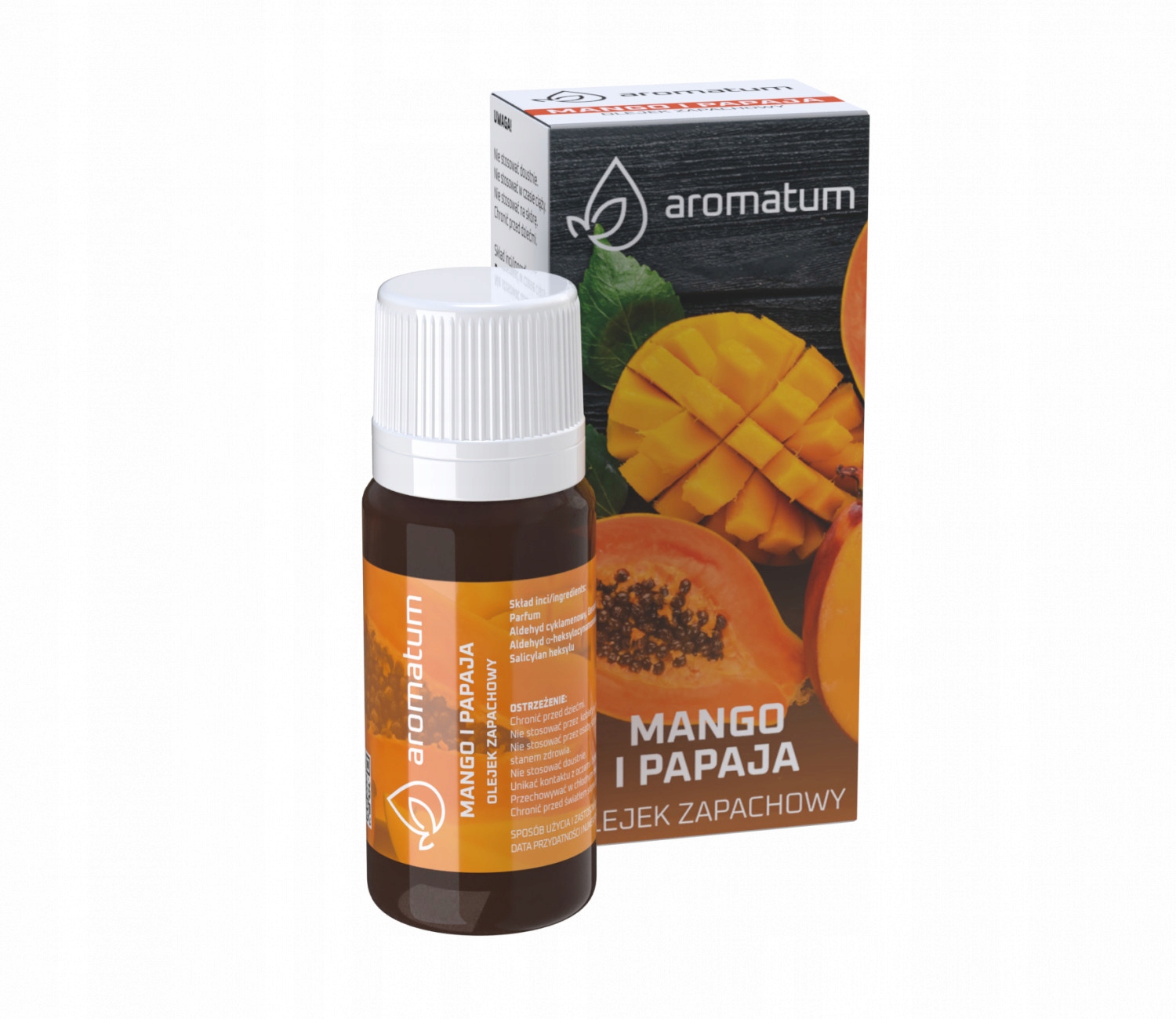 OLEJEK ZAPACHOWY 12ML MANGO PAPAJA DO ŚWIEC WOSKU Kod producenta olejek zapachowy