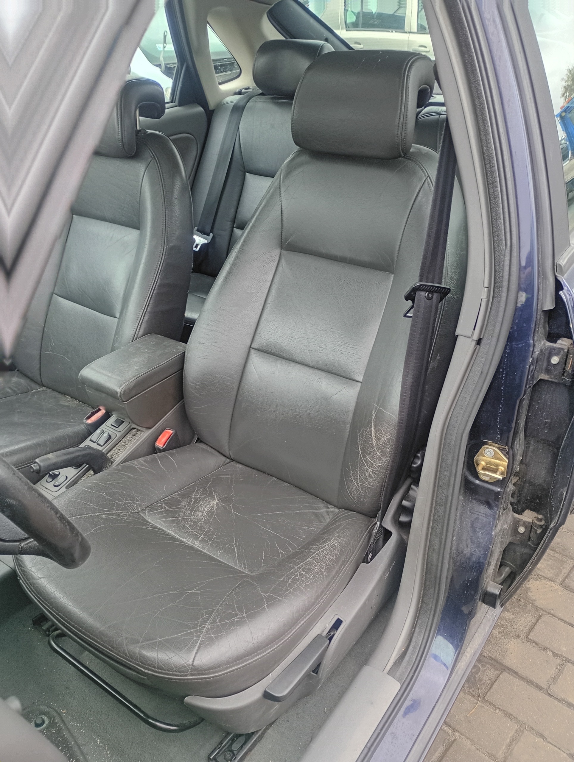 seat left driver´s leather Saab 93 9-3 98-02