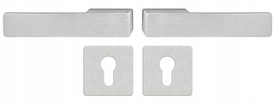 Vonkajšia kľučka Libera rozeta inox F6 Axa