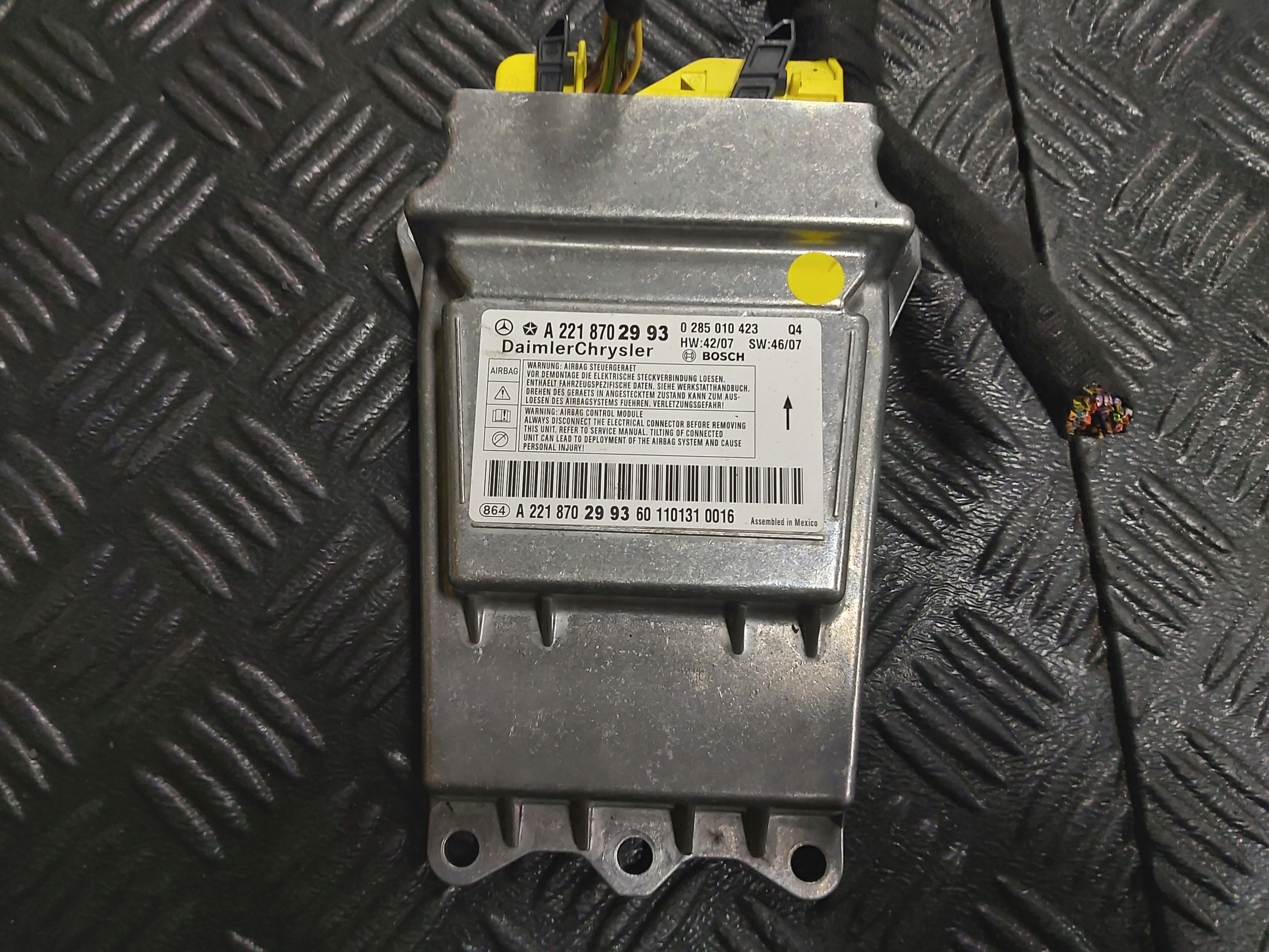 MODUL STEROWNIK A2218702993 MERCEDES W221 LIFT