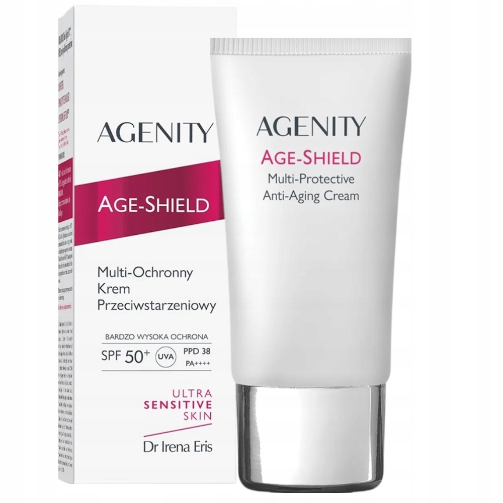 Agenity Age-Shield Krem przeciwstarzeniowy Spf 50+ Dr Irena Eris 50ml