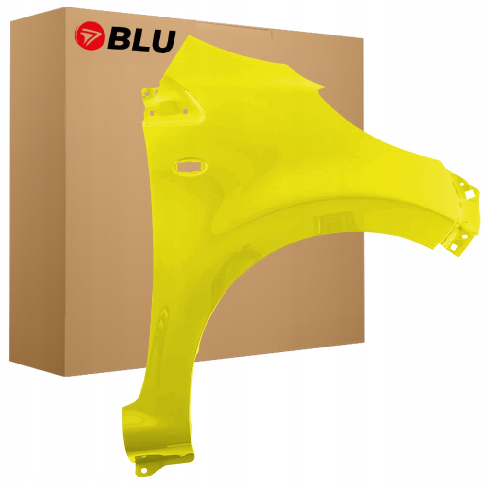 Blu Blatník Citroen C1 Kbl pravý žlutý 05-14 přední pozink JauneZitrus