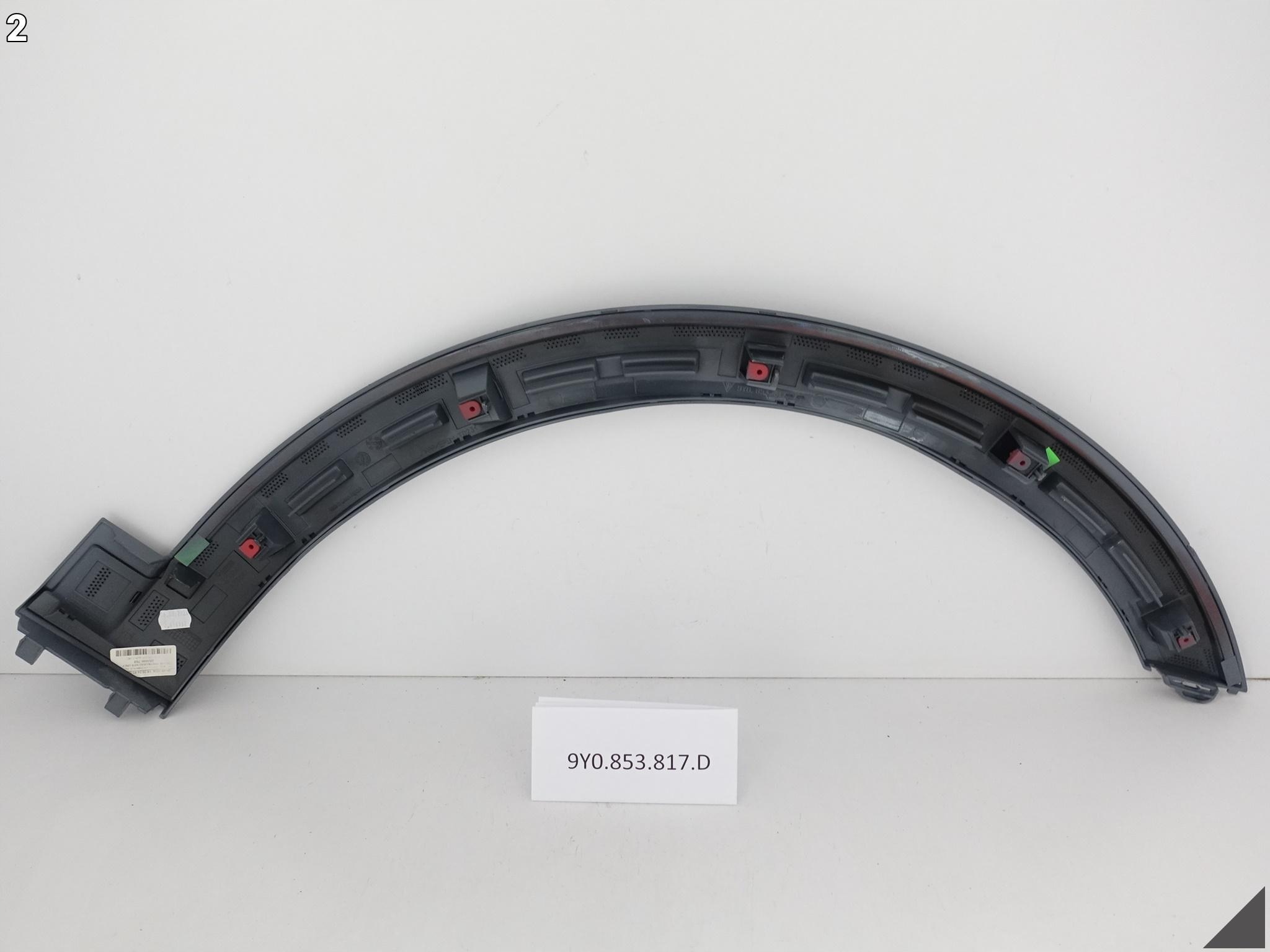 PORSCHE CAYENNE III GTS E3 9Y0 18- moulding for fender left front M7K