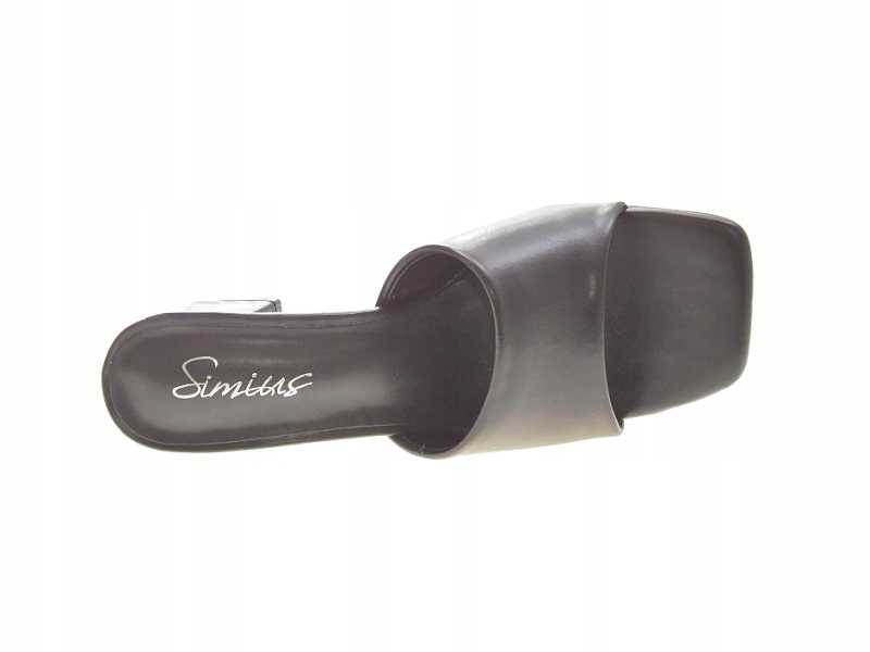 ELEGALKIE KLAPKI na SŁUPKU DD-922 Black r.37 Rozmiar 37