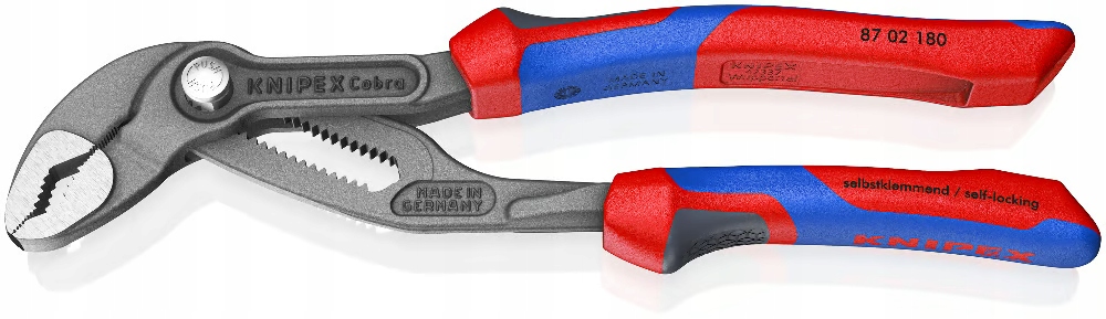 Szczypce Nastawne Cobra Do Rur Nowej Generacji 180MM 87 02 180 Knipex