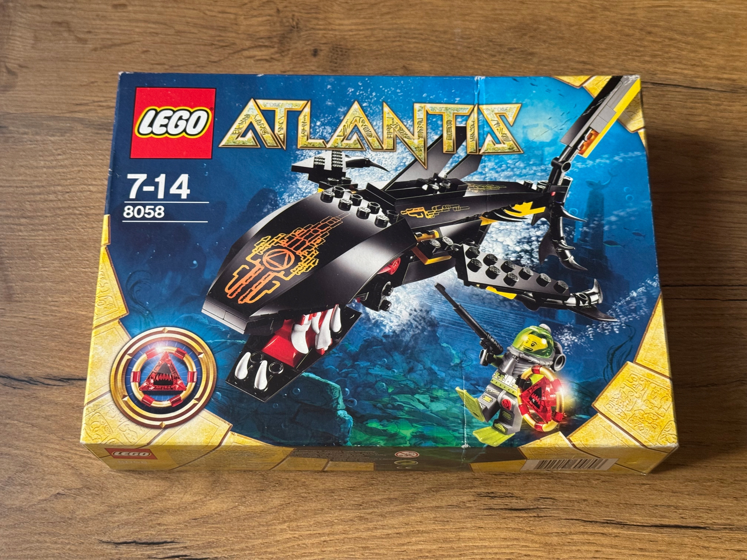 *Nowy* Lego Atlantis 8058 Atlantis Strażnik Głębin Guardian of the Deep