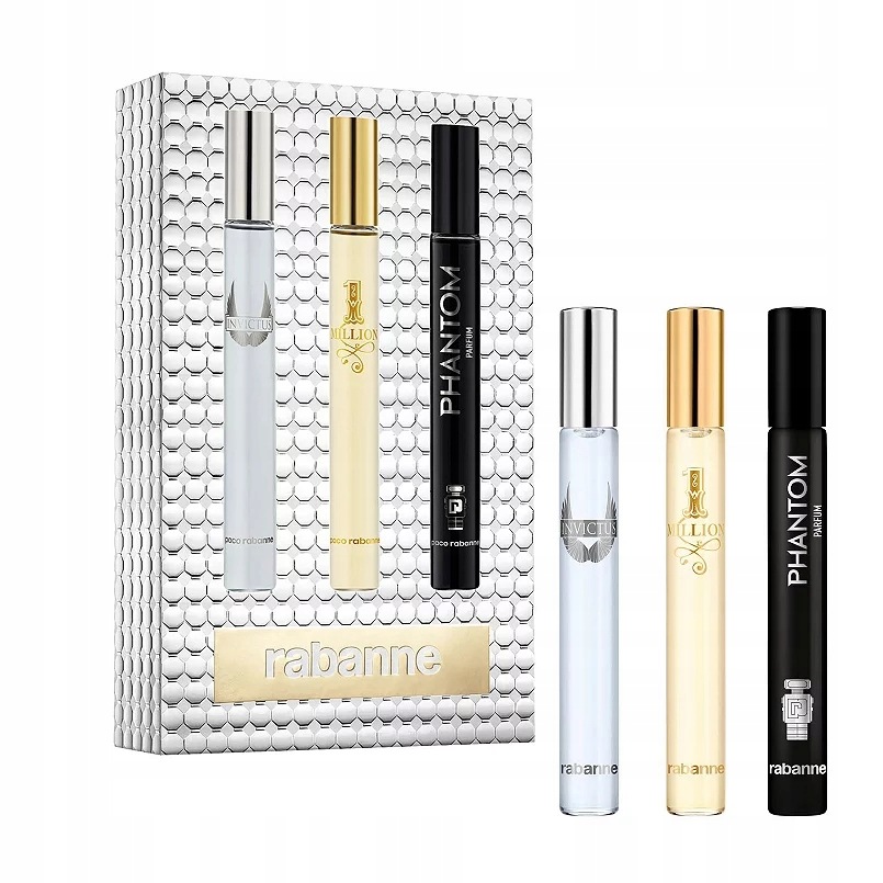 Rabanne Mini Set Gift Set 3x10 ml męskie Oryginał