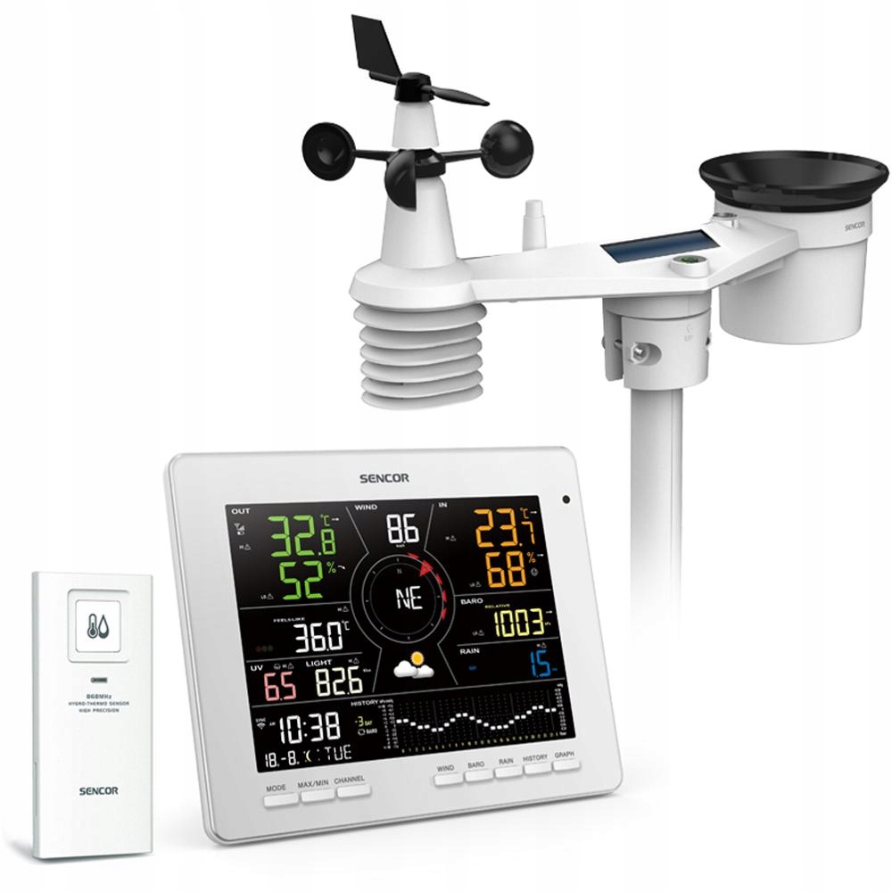 Meteostanice Sencor Sws 16600 WiFi Sh