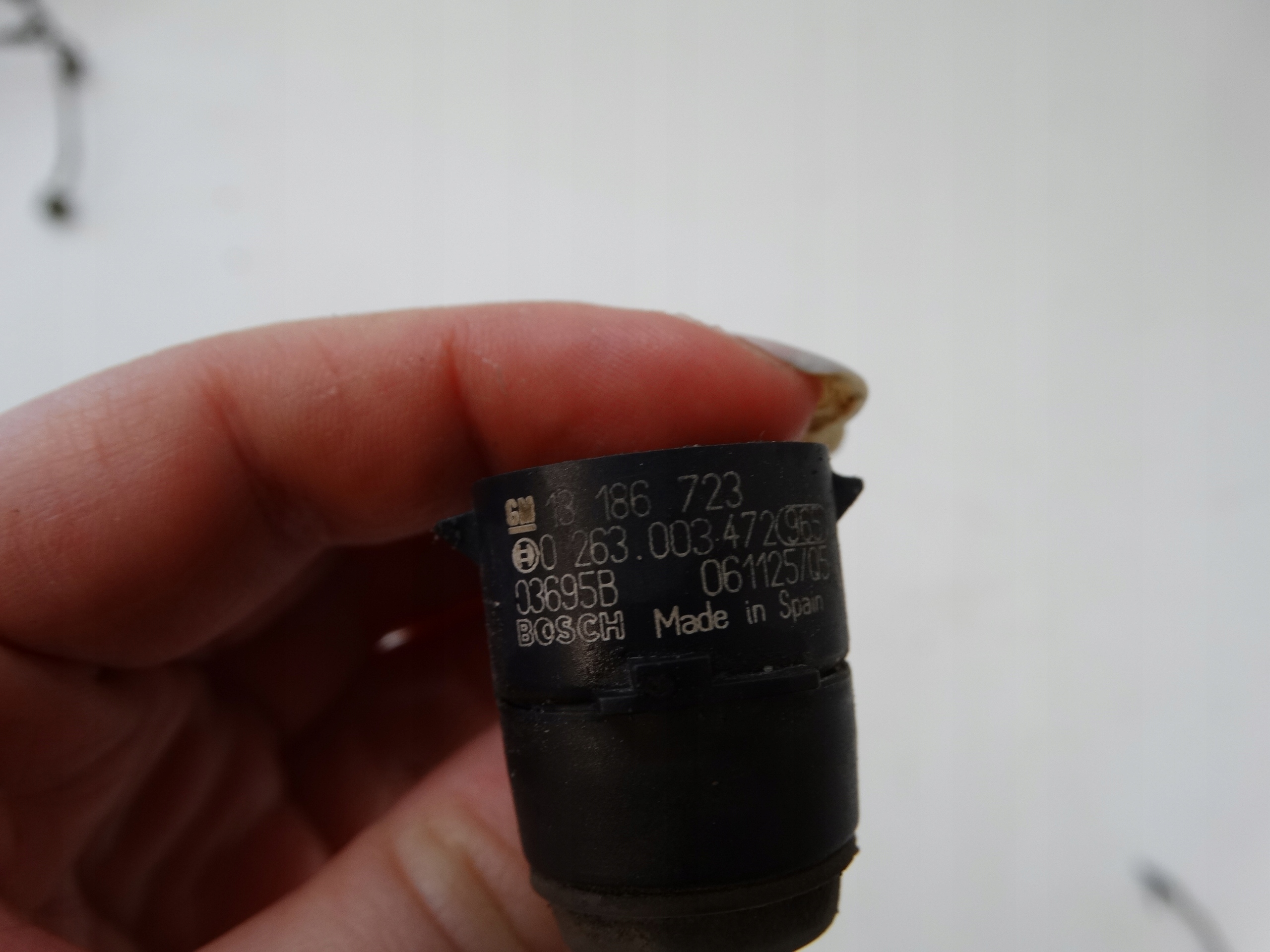 Sensor Parken PDC heck OPEL CORSA D 13186723