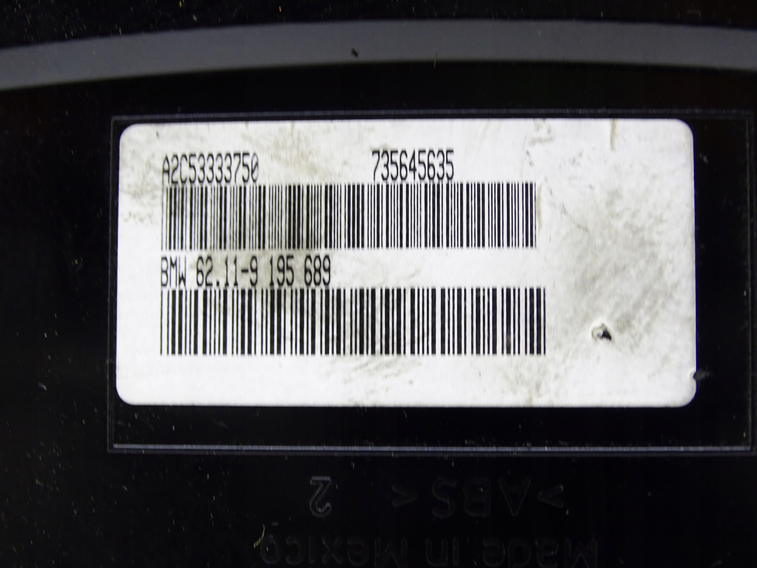 dials dials BMW X5 E70 3.0d 6976284 UK