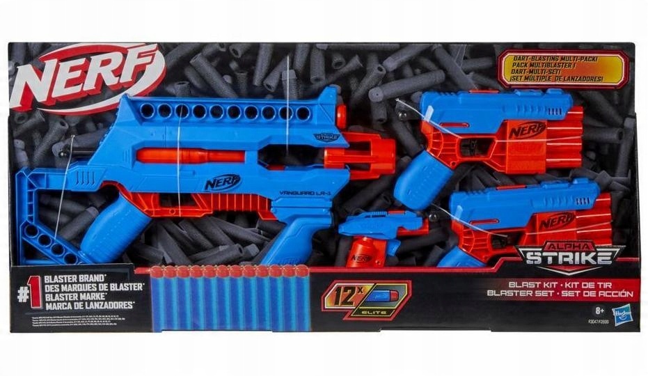

Pistolet Nerf Alpha Strike Blast Kit 4 Szt
