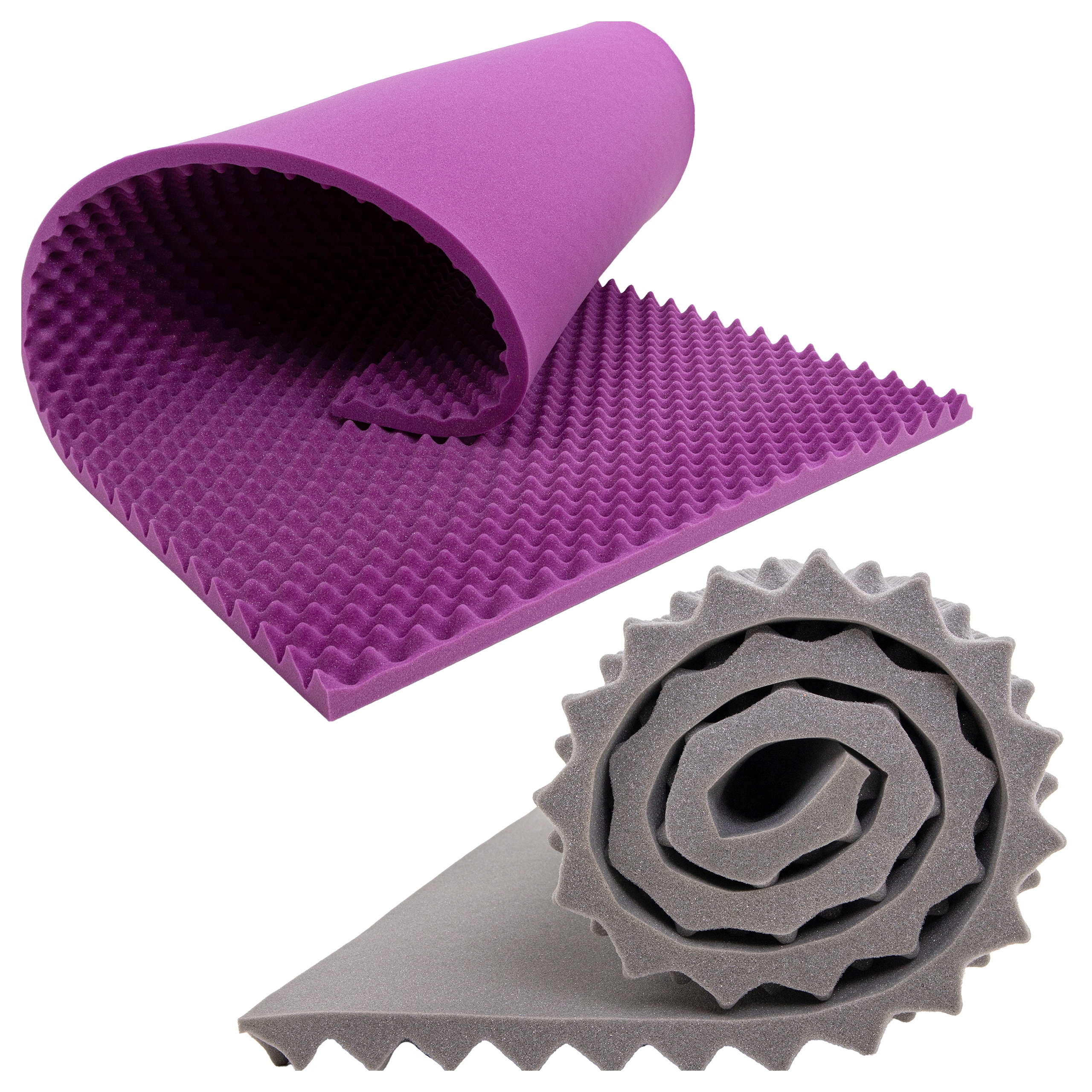 Moderní akustická pěna Fala 4 cm eliminující nežádoucí odrazy 4 m2