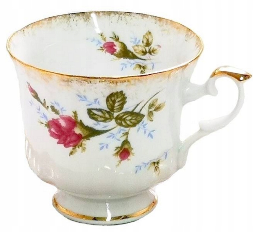 

001 Filiżanka 022 Iwona Chodzież Porcelana róża