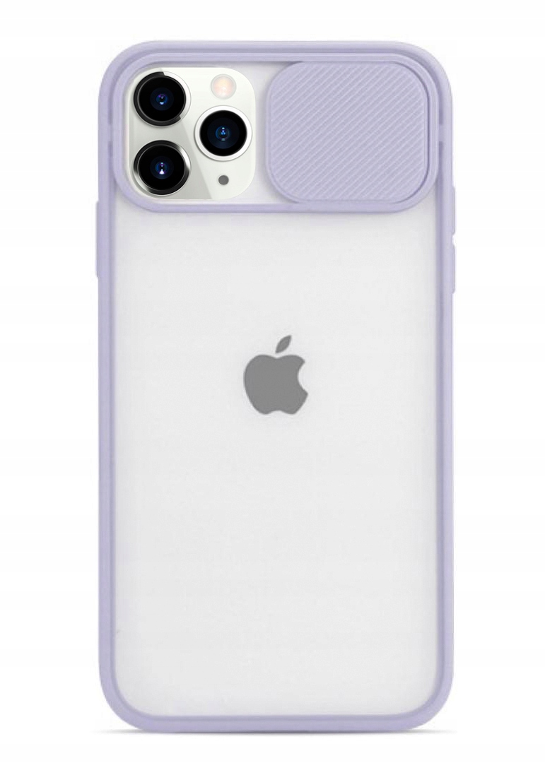 Etui z klapką Accesories do Apple iPhone 11 Pro Fioletowy Szkło