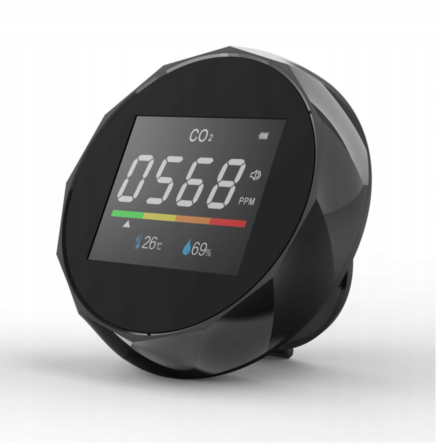 Infračervený oxidačný detektor CO2