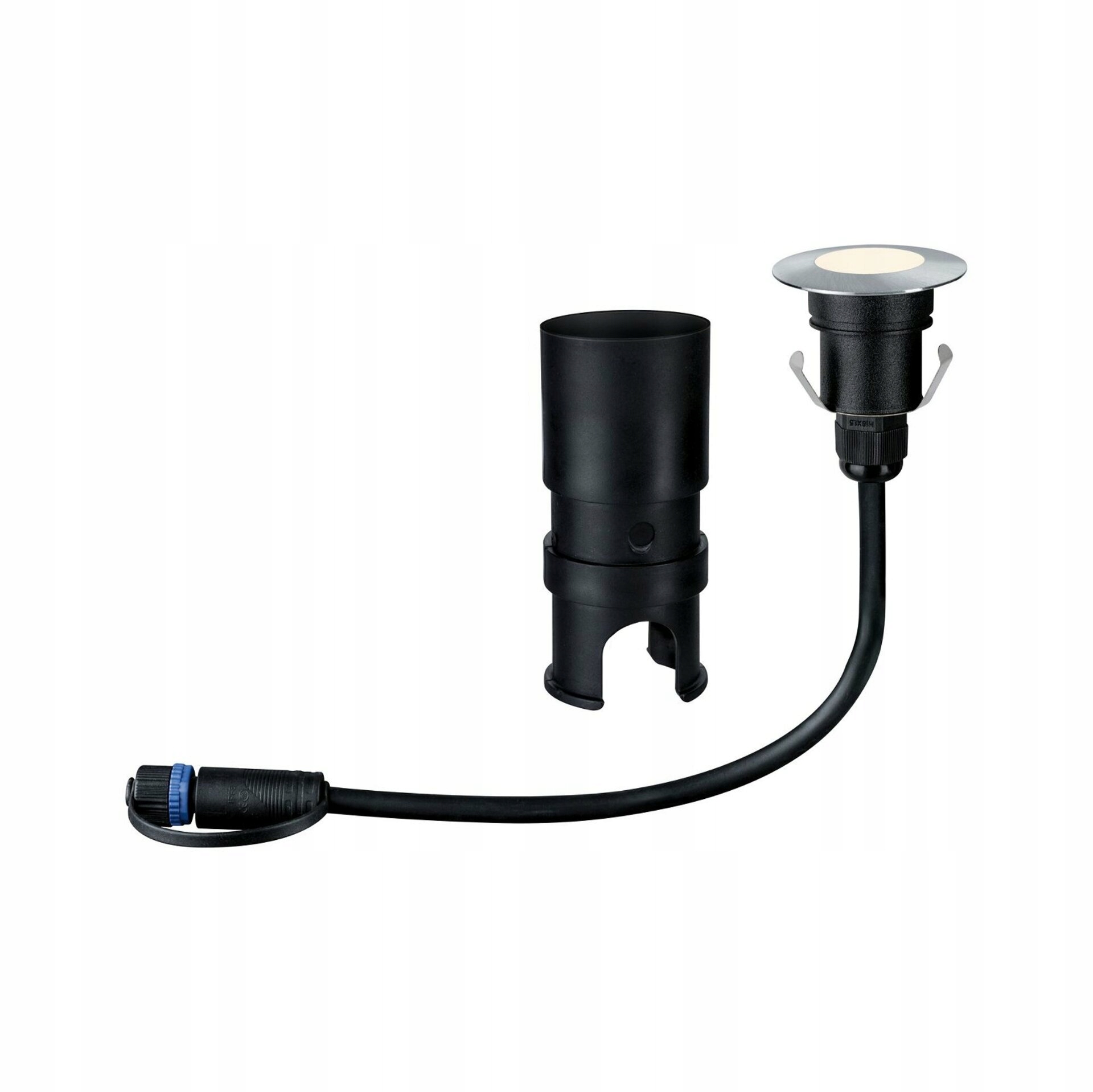 Paulmann Plug&Shine zemní Led svítidlo Floor Mini 2,5W 3000K IP67 stříbrná