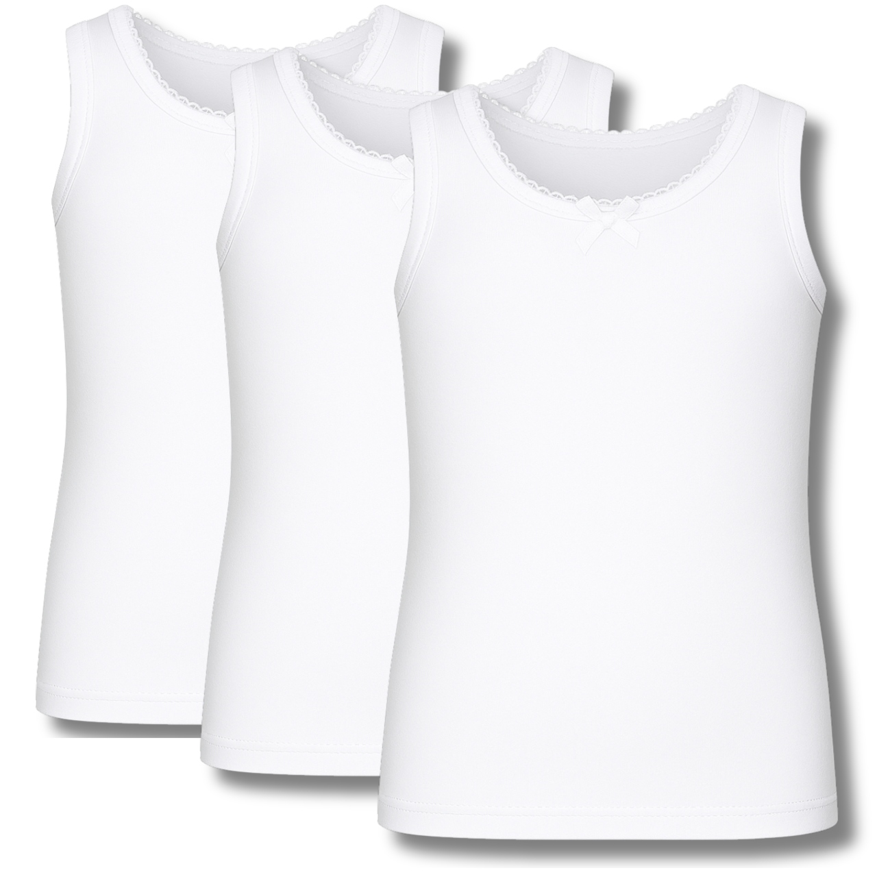 Moraj Детская майка белый хлопок