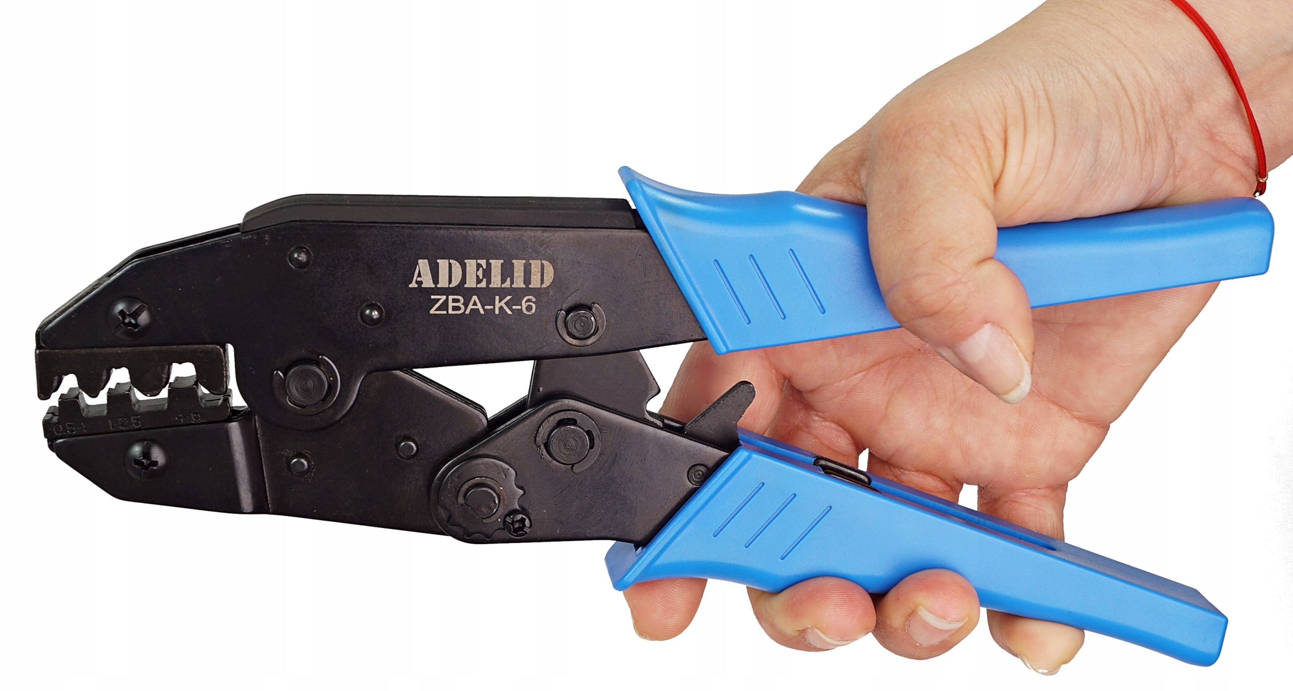 ZACISKARKA PRASKA DO KOŃCÓWEK KONEKTOROWYCH ADELID Rodzaj praska