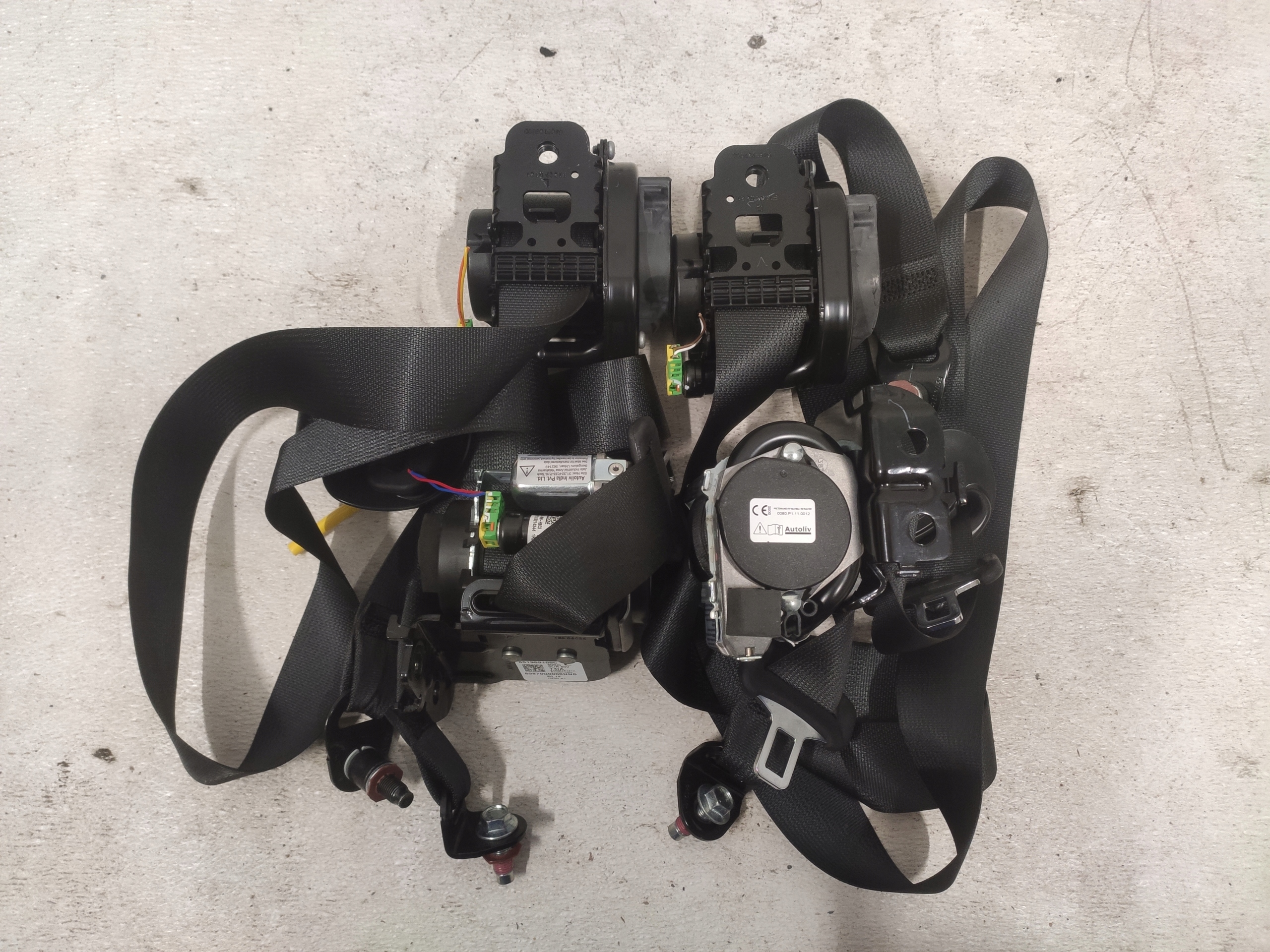 HYUNDAI i20 III 2021 ремни безопасности спереди и сзади