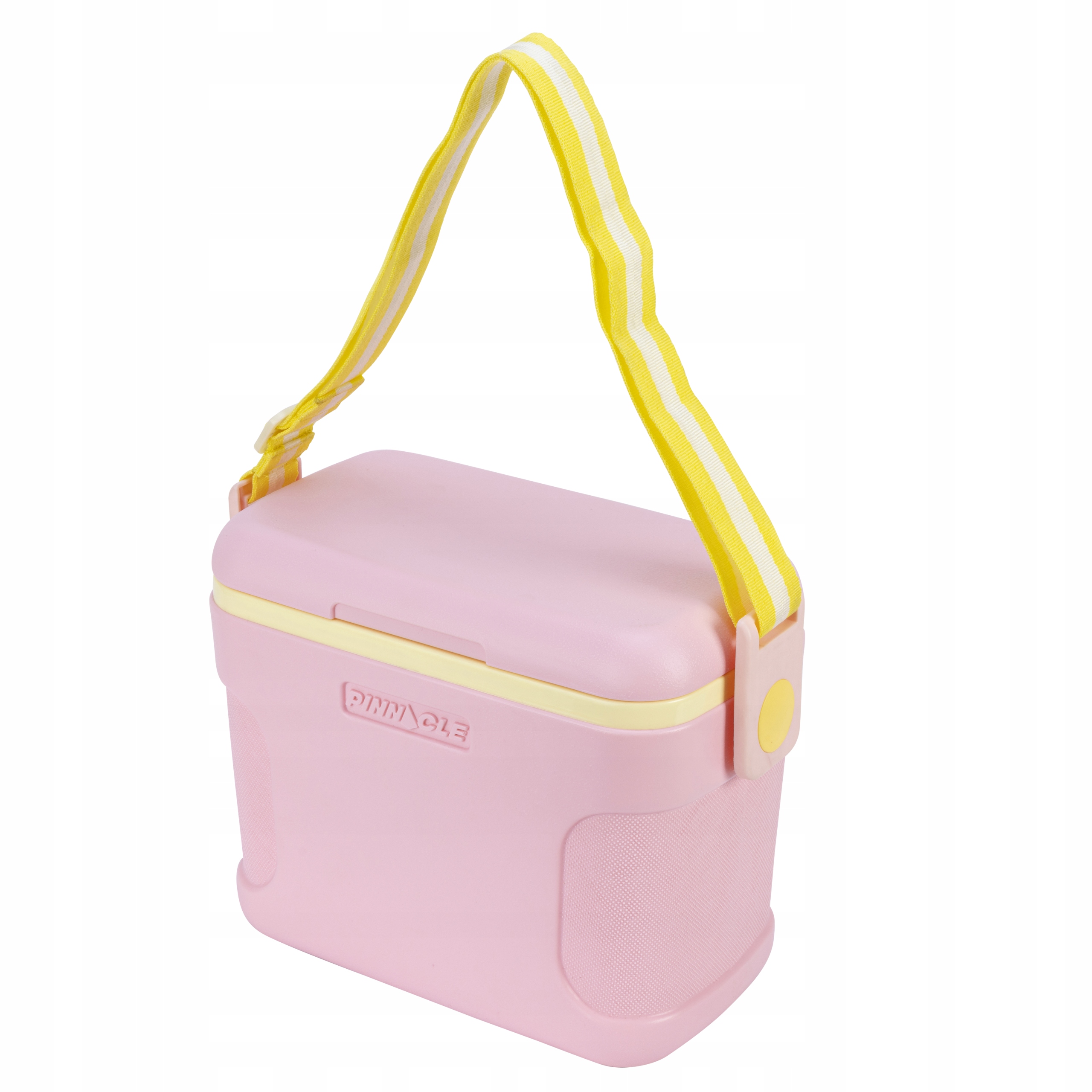 Malá turistická lednička Přenosná 8L růžová Pinnacle Chladicí Vložka