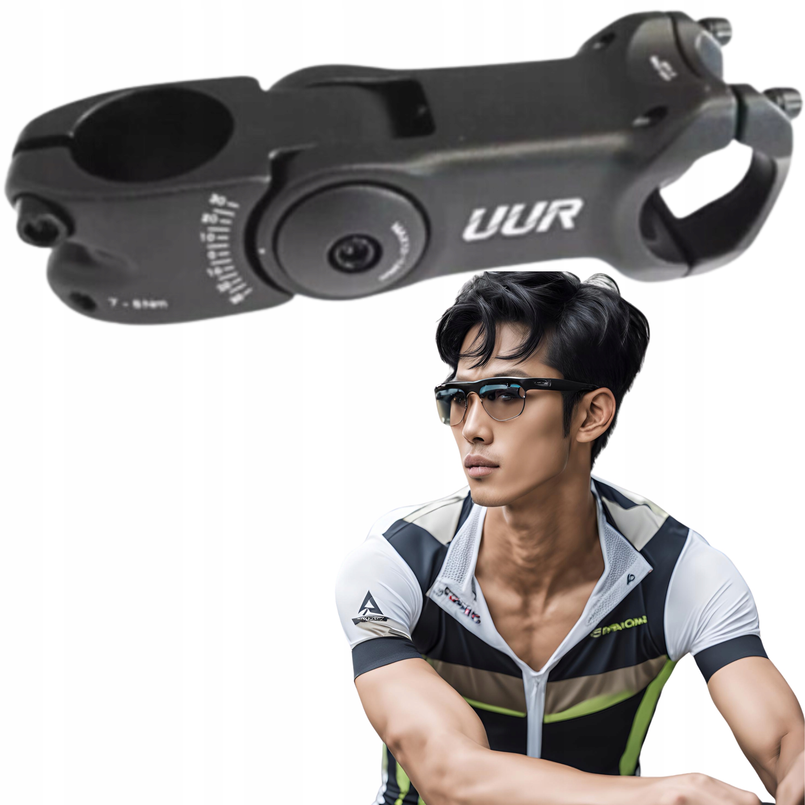 Regulowany Wspornik Kierownicy Ahead 110mm 28,6/31,8mm Mostek 2024