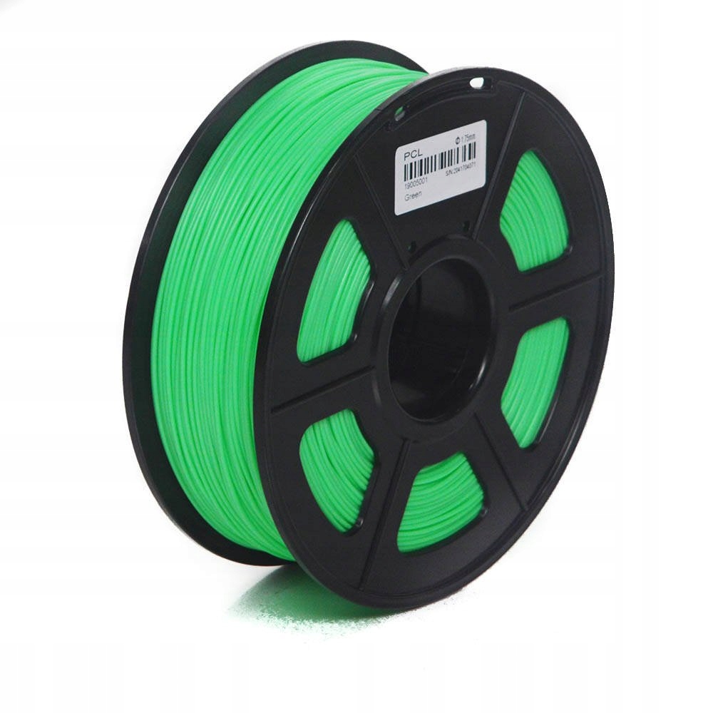 Sunlu Pcl 1.75 mm 1 kg Green Zelená nízkoteplotní