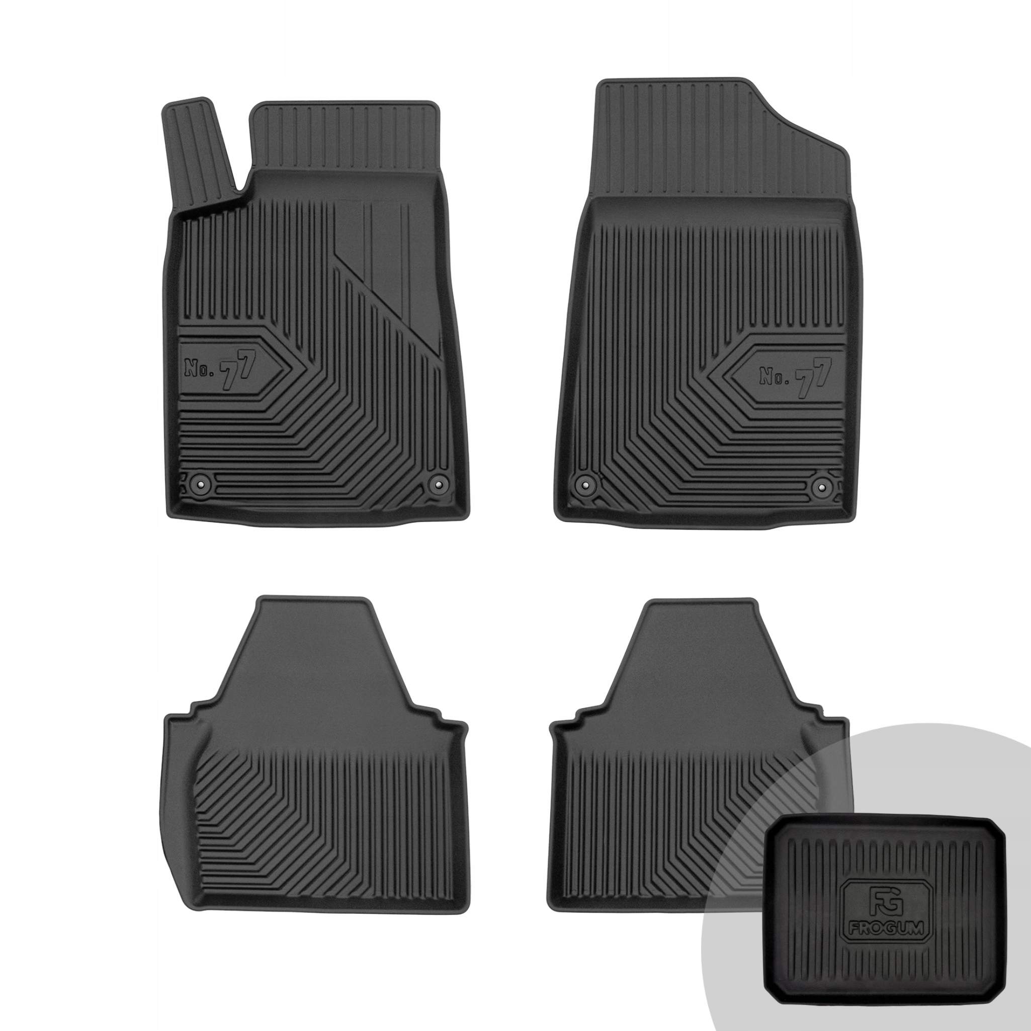 Frogum Koberce do auta pro Peugeot 607 1999-2010