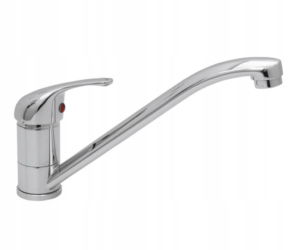 Kuchyňská baterie Invena Mitris chrom 35 mm otočná 21,7 cm