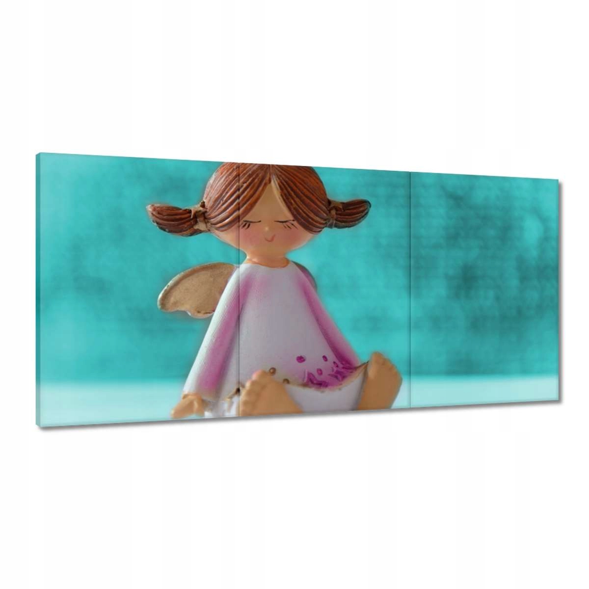 Obrazy 120x60 Anděl Růžová šaty