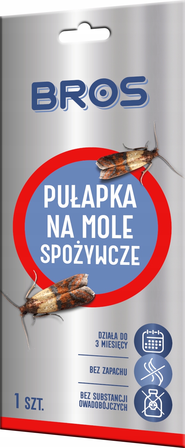 

Bros Pułapka-mole SPOŻYWCZE-LEP-FERMONY-1szt