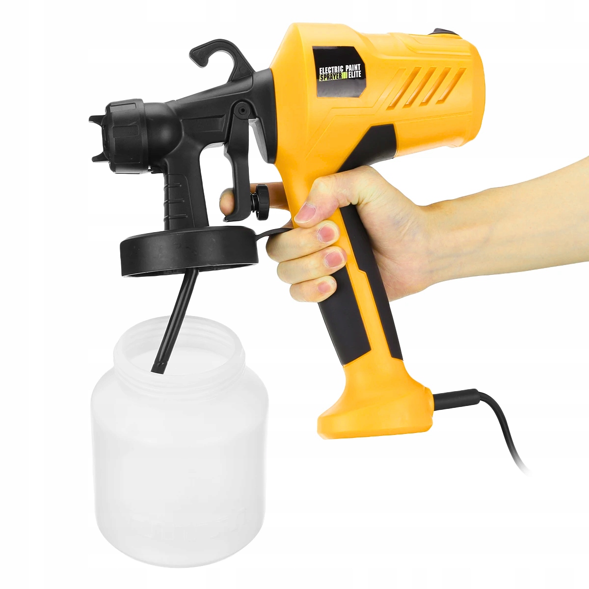 PISTOLET MALARSKI AGREGAT DO MALOWANIA ŚCIAN LAKIERNICZY ELEKTRYCZNY 400W Stan opakowania oryginalne
