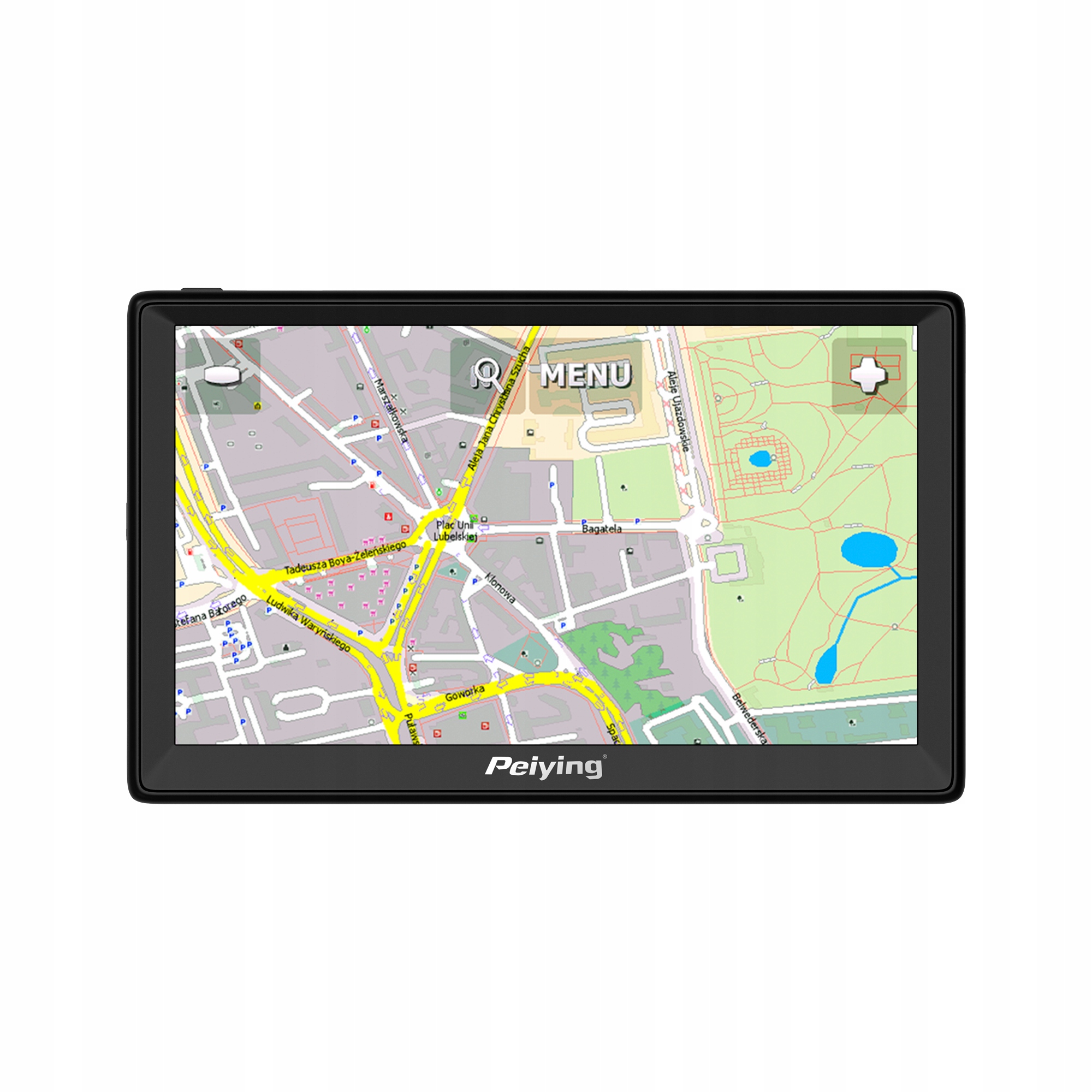 automobilová navigace Gps 9" Peiying Alien PY-GPS9000 mapa Eu
