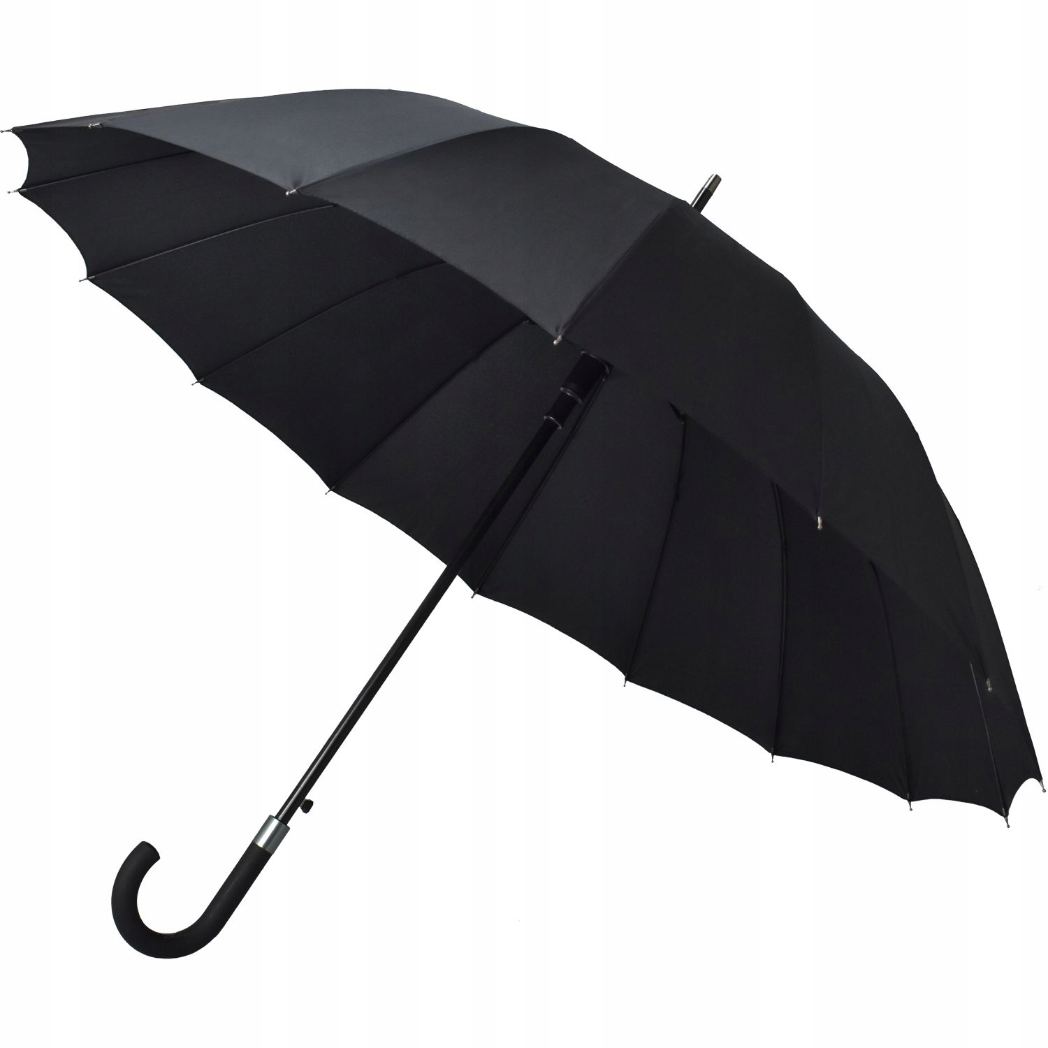 

Parasol Długi Z Włókna Szklanego - Czarny - 116 CM