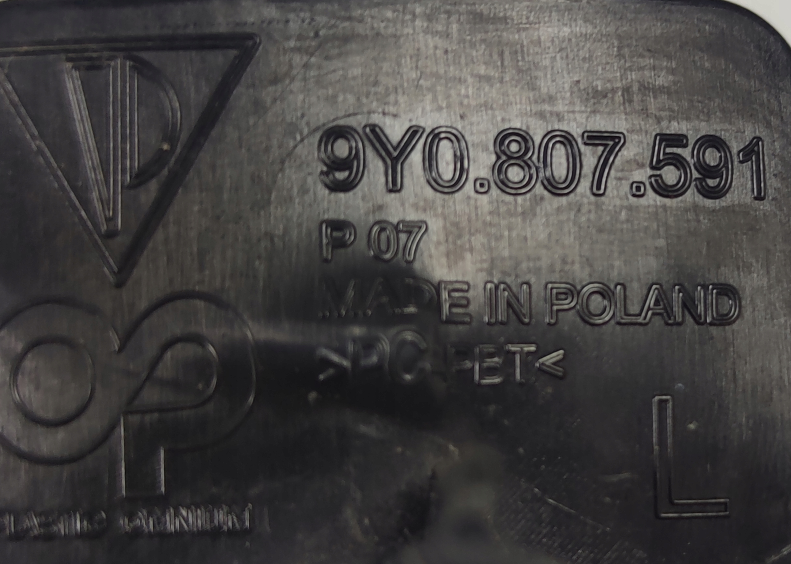 CAYENNE III 9Y 4X KOSZYK PDC bracket rear part