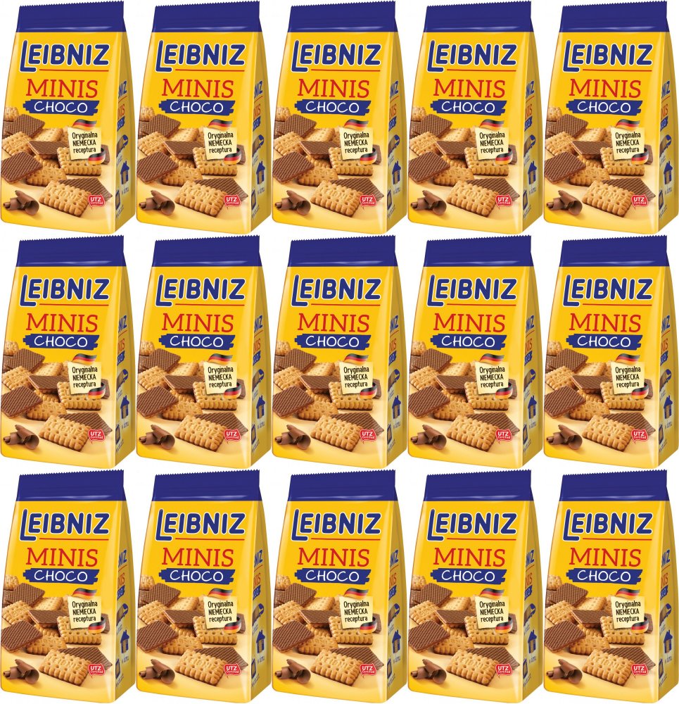Leibniz Herbatniki Minis Choco 100G x15