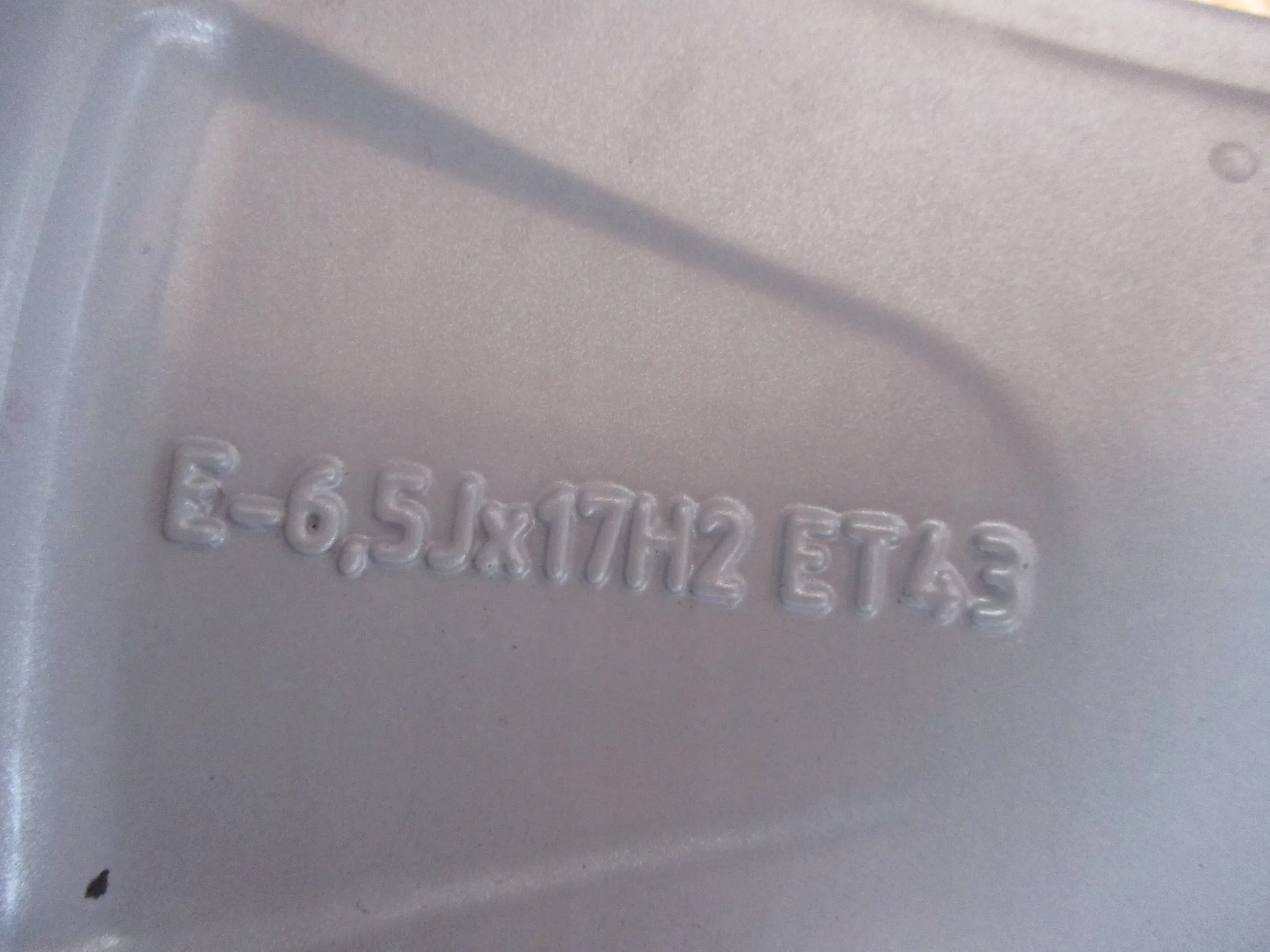 disk hliníkový AUDI A3 8V 6,5Jx17 ET43 5X112