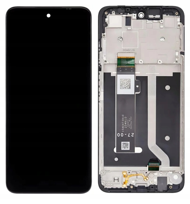 Nowy Ekran LCD Motorola G34 5G XT2363-1, XT2363, XT2363-2 Z Ramką
