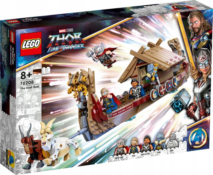 

Lego 76208 Heroes Marvel Kozia Łódź Thor
